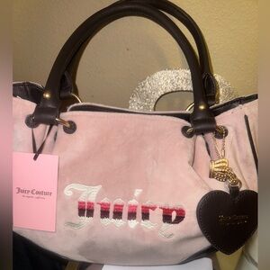 Juicy Couture Retro Vibe Satchel Blush